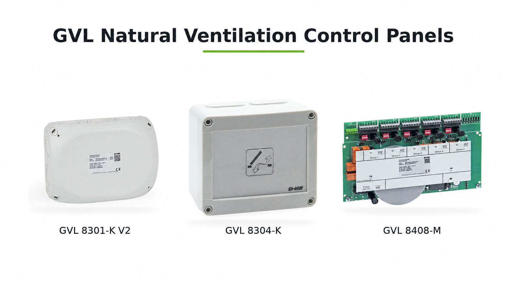 Natural ventilation controllers from D+H Mechatronic